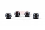 Aluminum Lock Nuts (Black) for Jazrider 1.9'' Beadlock Wheels (Type D & E)