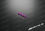 Alloy 1/8 Drive Adaptor (Purple) with Pins For HPI Savage Nitro Off Road Series - Jazrider Brand [JR-CHP-SAV-019]
