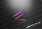 Alloy Main Chassis Mount (Purple) For HPI Savage Nitro Off Road Series - Jazrider Brand [JR-CHP-SAV-001]