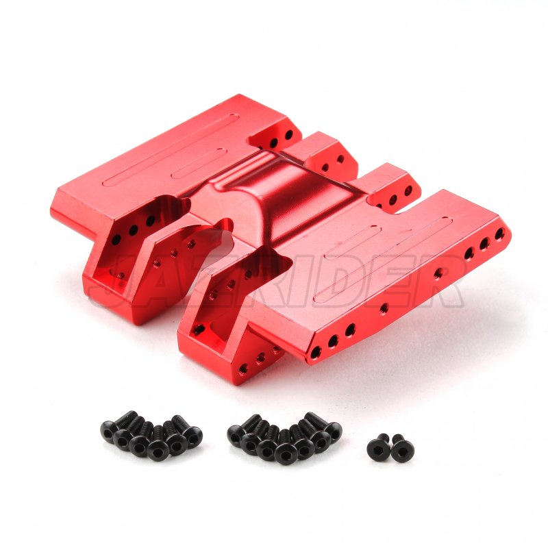 Redcat Gen8 Aluminum Center Skid Plate (Red)