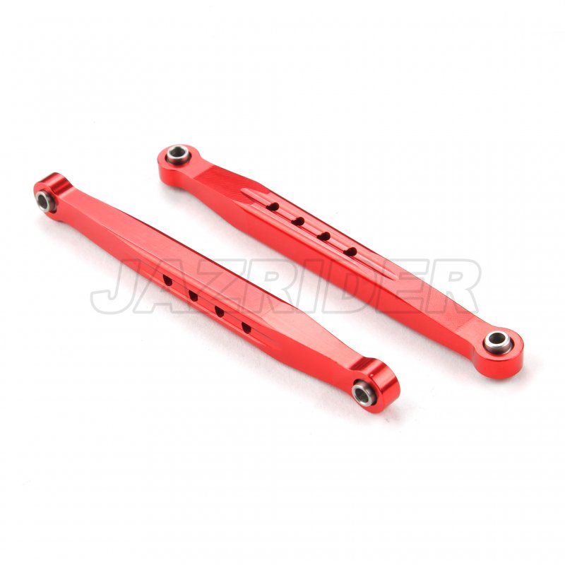 Tamiya CC-02 Chassis Aluminum Rear Upper Suspension Link Arms (Red)