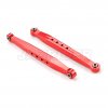 Tamiya CC-02 Chassis Aluminum Rear Upper Suspension Link Arms (Red)