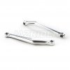 Tamiya CC-02 Chassis Aluminum Rear Lower Suspension Link Arms (Silver)