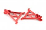 Tamiya CW-01 / The Hornet / Grasshopper Aluminum Front Lower Arm w/Spring Mount (Red)