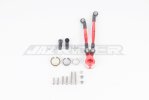 Jazrider Tamiya CW-01 (Lunch Box) Aluminium Hi-torque Servo Saver 25T w/ Aluminium Tie Rod Set (Red)