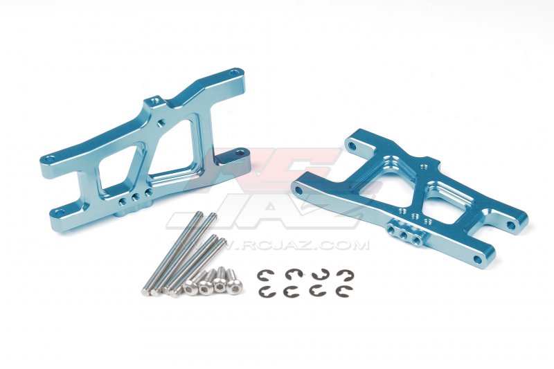 Tamiya DF01 Top Force/ Manta Ray Aluminum Rear Suspension Arms (Blue)