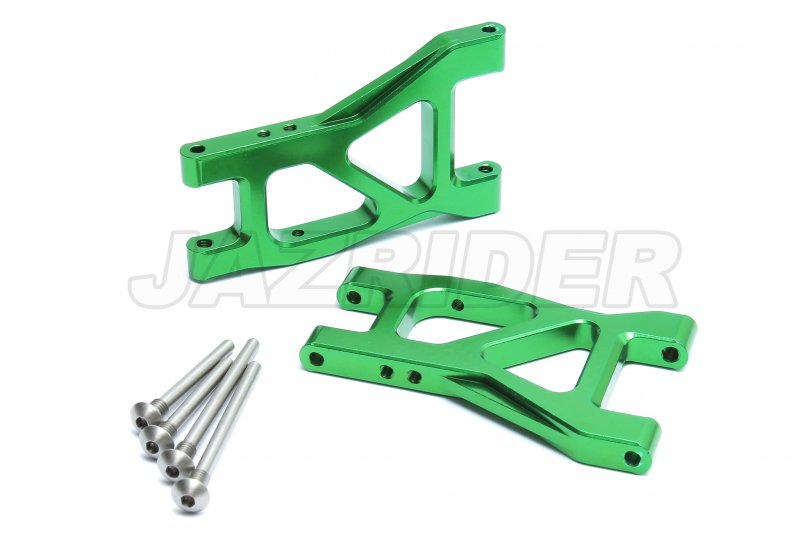 Tamiya DT-03 Aluminum Rear Lower Suspension Arm (Green)