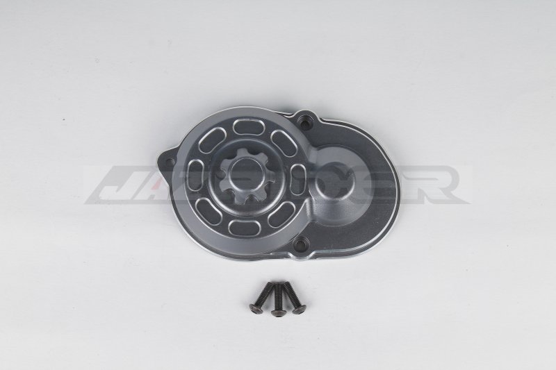 Tamiya DT02/ DT03/ DT04/ Hornet EVO. Aluminum Gear Box Cover (Gun Metal)