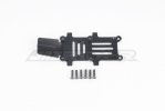 Tamiya Hornet EVO. (58742) Aluminum Rear Underguard (Black)
