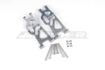 Tamiya Hornet EVO. (58742) Aluminum Front Lower Arms (Gun Metal)