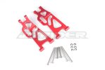 Tamiya Hornet EVO. (58742) Aluminum Front Lower Arms (Red)