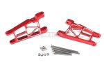 Tamiya Hotshot, Super Hotshot Aluminum Rear Lower Suspension Arms (Red)