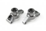 Tamiya M-07 Aluminum Rear Hub Carrier (Gun Metal)