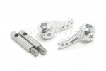 Tamiya Hornet/ Grasshopper/ Fast Attack/ Wild One/ F104/ F103 - Silver Aluminum Knuckle Arms Front Upright #50395 - Jazrider