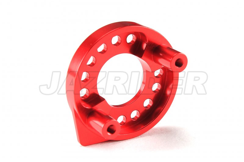 Tamiya TA01 / TA02 / DF01 Aluminum Motor Mount (Red)