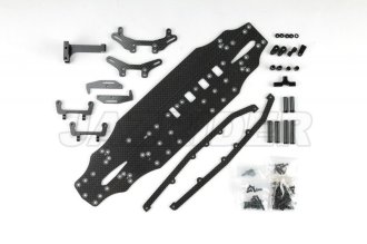 Carbon Conversion Kit Upgrade Set For Tamiya TA07 Pro Chassis