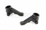 Tamiya 58636 TA07 (9008168) Aluminum Front Upright Knuckle Arms (Black)