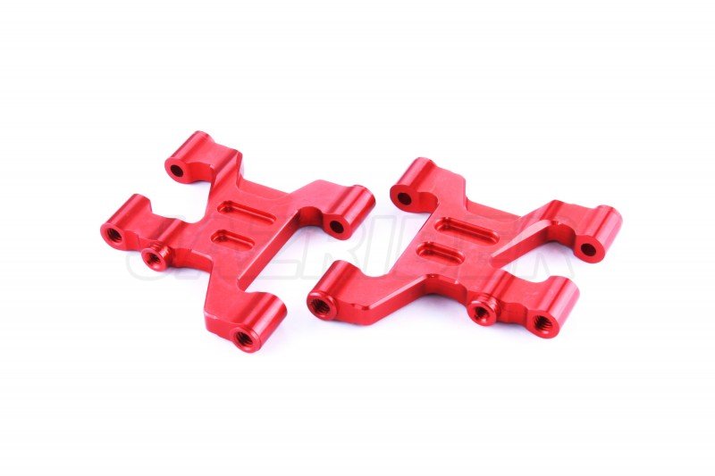 Tamiya TL-01 Aluminum Rear Lower Suspension Arm (Red)