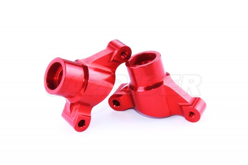 Tamiya TL-01 Aluminum Rear Hub Carrier (Red)