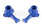 Tamiya TL-01 Aluminum Front Knuckle Arms (Dark Blue)