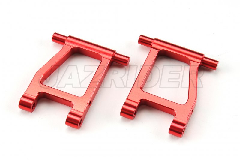 Tamiya TT01 / TT01E Aluminum Rear Lower Suspension Arms (Red)