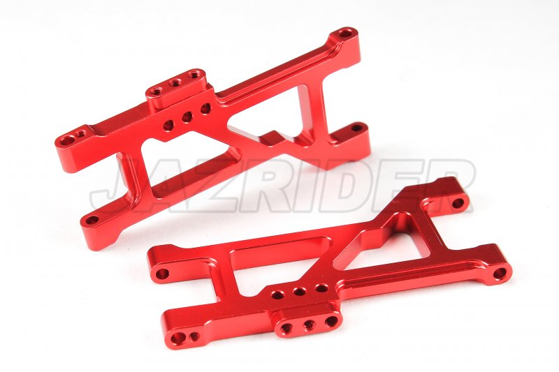 Red For Tamiya TT01//TT01E//TT01D Jazrider Aluminum Rear Lower Suspension Arm