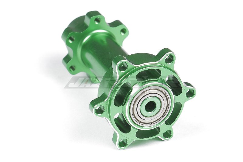 Team Losi Promoto-MX Motorcycle Aluminum Rear Wheel Hub Hex (Green)