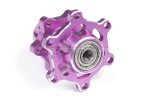Team Losi Promoto-MX Motorcycle Aluminum Front Wheel Hub Hex (Purple)