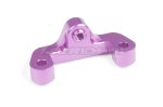 Team Losi Promoto-MX Motorcycle Aluminum Steering Holder (Purple)