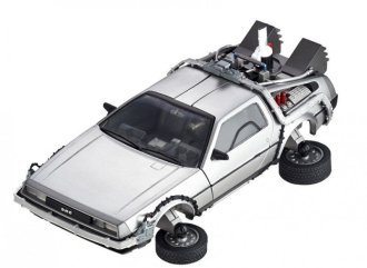Kaiyodo 131003 - DeLorean Time Machine Model Kit