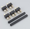 KO Propo 05025 - Strong Gold Connector (Male) Set (5pcs.)