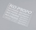 KO Propo 79053 - Factory Decal (Transferable) White