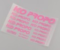 KO Propo 79056 - Factory Decal (Transferable) Neon Pink