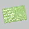 KO Propo 79071 - KO Decal Green - RSx3/BSx3