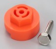 KO Propo 16097 - TAMIYA Wheel Adapter Orange