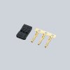 KO Propo 36511 - Servo Connector Plug Set (Black)