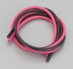 KO Propo 75105 - Fluorescence Silicon Wire 15GA N (Black/Pink)