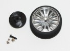 KO Propo 16181 - Aluminum Steering Wheel (Gun Metal Gray)