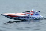 Kyosho 40021 - ELECTRIC POWERED RACING BOAT - SUNSTORM 600 Readyset