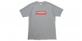 Kyosho KOS-TS01GY-LB - KYOSHO Box Logo T-shirt (Gray/L)