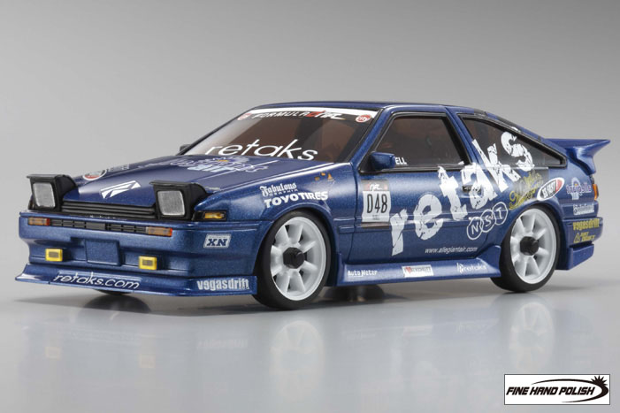 Kyosho 30574RE - 1/27 MINI-Z AWD MA-010 - Formula-D TOYOTA AE86 No.48 Team Retaks