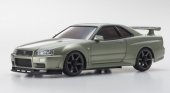 Kyosho 32140MJ - Nissan Skyline GT-R V.Spec II Nur R34 Millennium Jade Readyset AWD Sports MA-020S