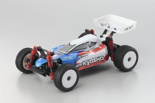 Kyosho 32282BCJT - 1/24 MB-010 with ASF 2.4GHz System LAZER ZX-5 FS Body Chassis Set with Jared Tebo Body