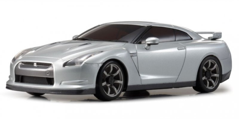 Kyosho MZP152S - Nissan GT-R R35 Silver Body Set ASC MR03 RWD