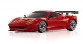 Kyosho MZP221R - ASC MR-03W-MM Ferrari 458GT2 Italia Red Body Set