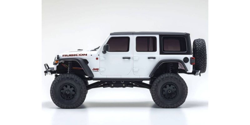 Kyosho 32521W - Radio Controlled Electric Powered Crawling car MINI-Z 4x4  Series Readyset Jeep(R) Wrangler Unlimited Rubicon Bright White