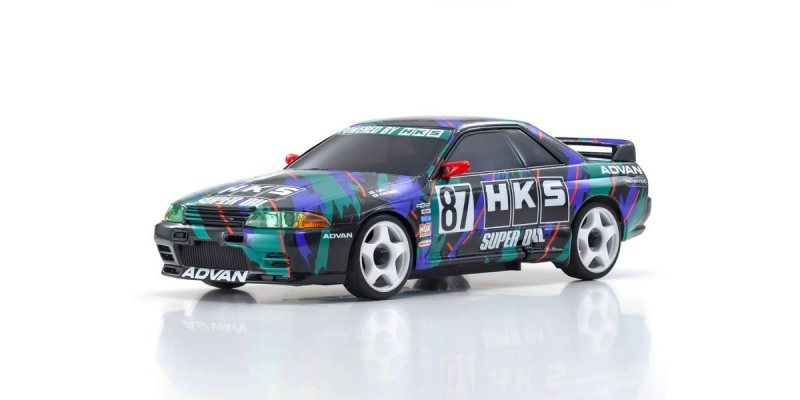 ミニ Kyosho 32618HK MINI-Z AWD HKS Skyline GT-R R32 1993