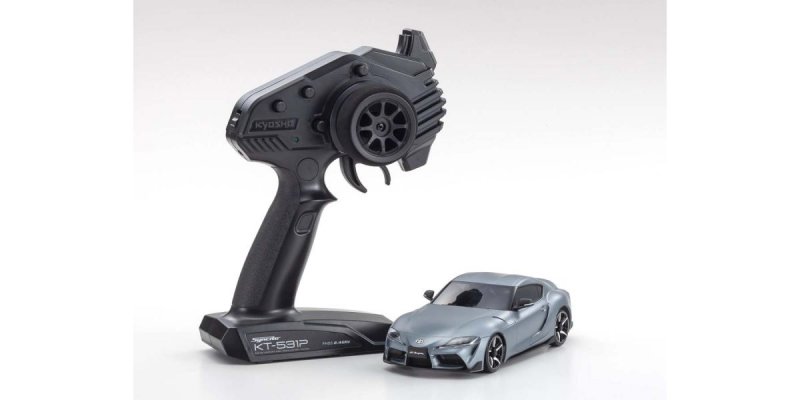 Kyosho 32619GM - MINI-Z AWD TOYOTA GR SUPRA Matt Storm Gray Metallic