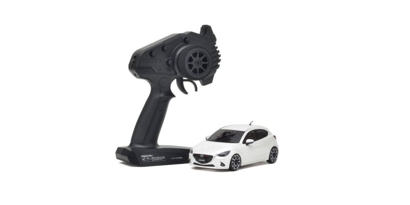 Kyosho 32422WP - Mazda Demio XD Touring Snow Flake White Pearl MA-03F FWD R/S Readyset