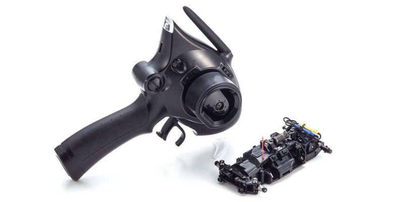 Kyosho 32742 - MINI-Z Racer Mr-03VE PRO-W-MM Chassis/Transmitter Set